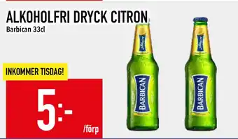 Matdax ALKOHOLFRI DRYCK CITRON erbjuda