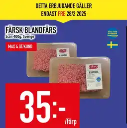 Matdax FÄRSK BLANDFÄRS erbjuda