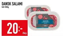 Matdax DANSK SALAMI erbjuda