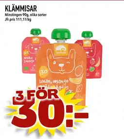 Matdax KLÄMMISAR erbjuda