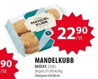 Handlar'n MANDELKUBB erbjuda