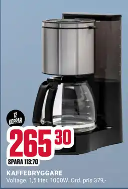 ÖoB KAFFEBRYGGARE erbjuda