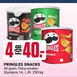 ÖoB PRINGLES SNACKS erbjuda