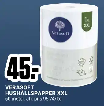 ÖoB VERASOFT HUSHÅLLSPAPPER XXL erbjuda