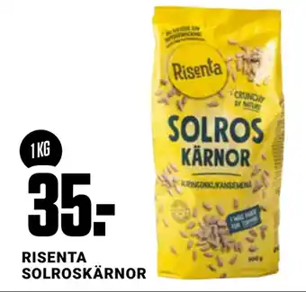 ÖoB RISENTA SOLROSKÄRNOR erbjuda