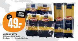 ÖoB MUTLU PASTA erbjuda