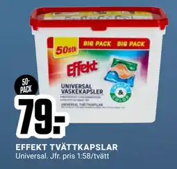 ÖoB EFFEKT TVÄTTKAPSLAR erbjuda