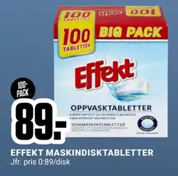 ÖoB EFFEKT MASKINDISKTABLETTER erbjuda