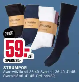 ÖoB STRUMPOR erbjuda