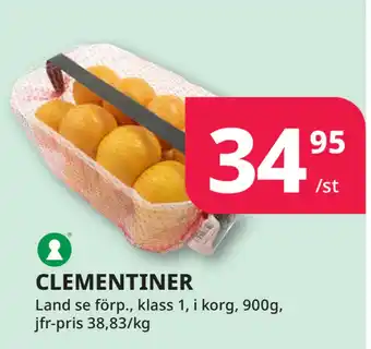 Tempo CLEMENTINER erbjuda