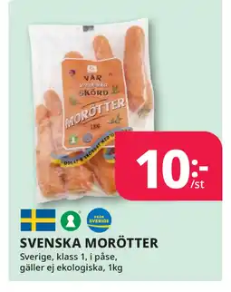 Tempo SVENSKA MORÖTTER erbjuda