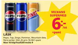 Tempo LÄSK erbjuda