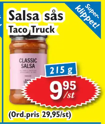 T-jarlen Salsa sås erbjuda