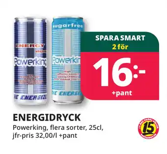 Tempo ENERGIDRYCK erbjuda