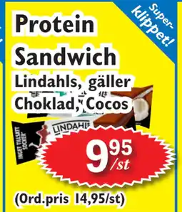 T-jarlen Protein Sandwich erbjuda