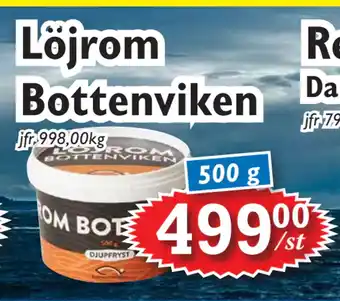 T-jarlen Löjrom Bottenviken erbjuda