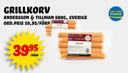 Nelins Grillkorv erbjuda