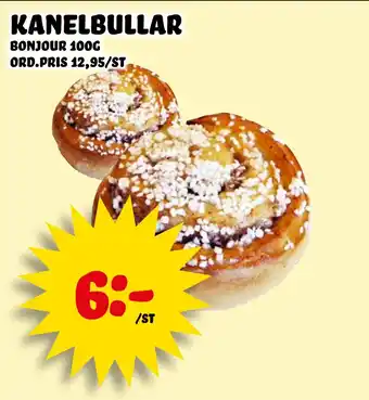 Nelins Kanelbullar erbjuda