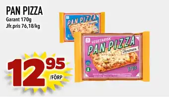 Nelins PAN PIZZA erbjuda