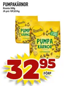 MatArket PUMPAKÄRNOR erbjuda