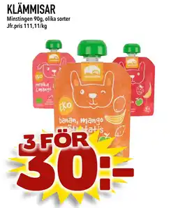 Din Mat KLÄMMISAR erbjuda