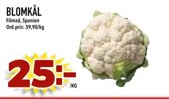 Din Mat BLOMKÅL erbjuda