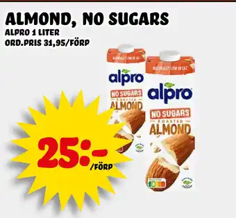 Nelins Almond, No Sugars erbjuda