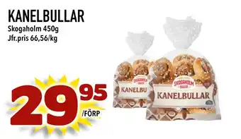 Din Mat KANELBULLAR erbjuda