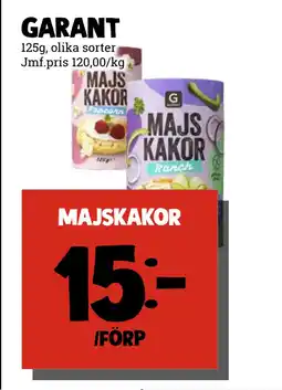 MatArket majskakor erbjuda