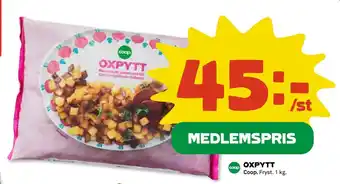 Coop Daglivs OXPYTT erbjuda