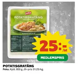 Coop Daglivs POTATISGRATÄNG erbjuda