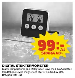 Coop Daglivs DIGITAL STEKTERMOMETER erbjuda