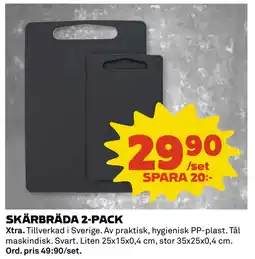 Coop Daglivs SKÄRBRÄDA 2-PACK erbjuda