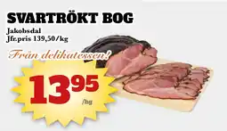 Bonum Matmarknad SVARTRÖKT BOG erbjuda