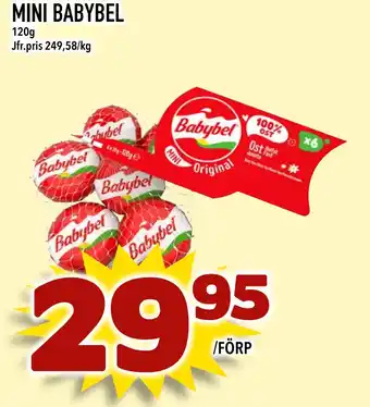 Bonum Matmarknad MINI BABYBEL erbjuda