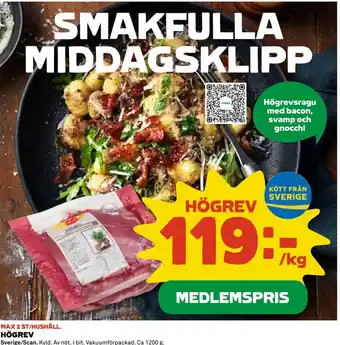 Coop Daglivs HÖGREV erbjuda