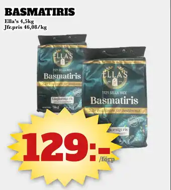 Bonum Matmarknad BASMATIRIS erbjuda