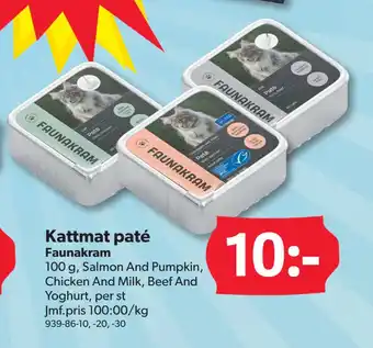 DollarStore Kattmat paté erbjuda