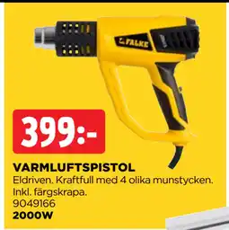 Jem&Fix VARMLUFTSPISTOL erbjuda