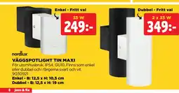 Jem&Fix VÄGGSPOTLIGHT TIN MAXI erbjuda