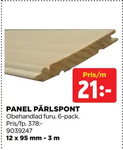 Jem&Fix PANEL PÄRLSPONT erbjuda