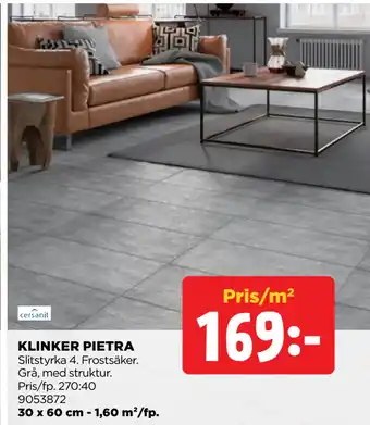 Jem&Fix KLINKER PIETRA erbjuda