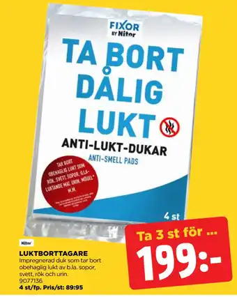 Jem&Fix LUKTBORTTAGARE erbjuda