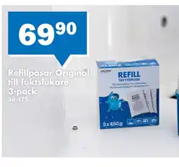 Biltema Refillpåsar Original till fuktslukare, 3-pack erbjuda