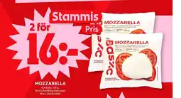 ICA Maxi MOZZARELLA erbjuda