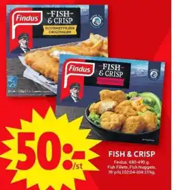 ICA Maxi FISH & CRISP erbjuda