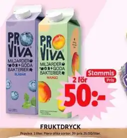 ICA Maxi FRUKTDRYCK erbjuda