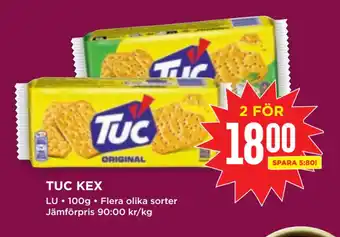 Willys TUC KEX erbjuda