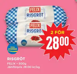 Willys RISGRÖT erbjuda