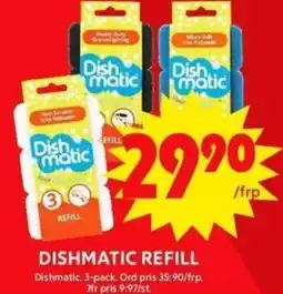ICA Maxi DISHMATIC REFILL erbjuda